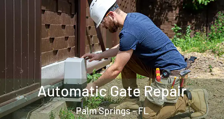  Automatic Gate Repair Palm Springs - FL