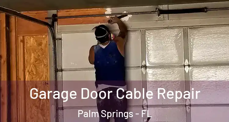  Garage Door Cable Repair Palm Springs - FL