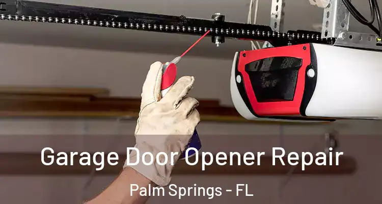  Garage Door Opener Repair Palm Springs - FL