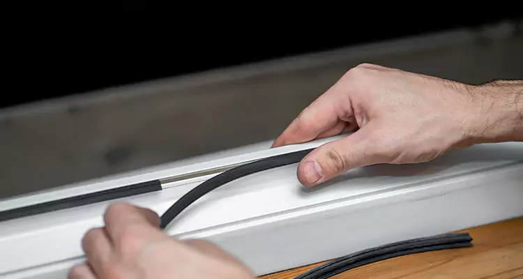 Garage Door Bottom Seal Repair in Palm Springs, FL