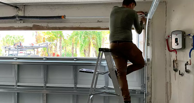 Garage Door Tension Spring Replacement in Palm Springs, FL