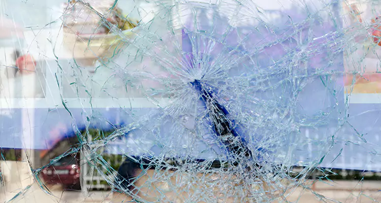 Cracked Glass Balcony Door Repair in Palm Springs, FL