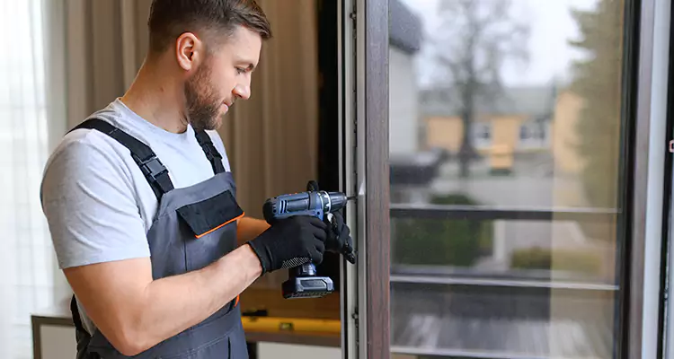Sliding Screen Door Handle Repair in Palm Springs, FL