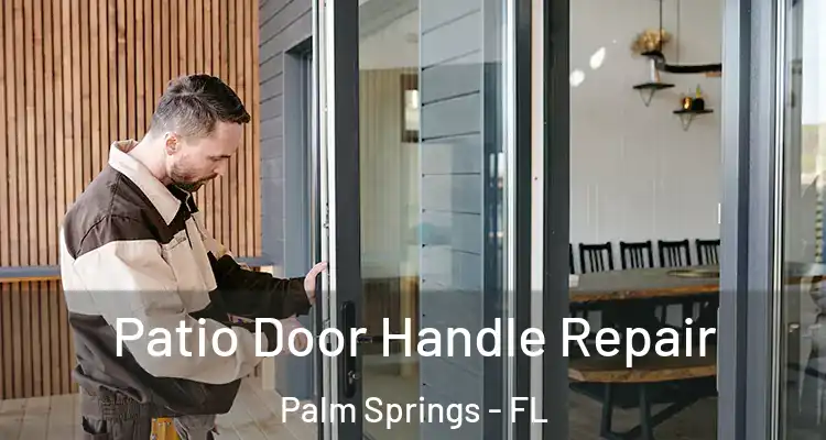  Patio Door Handle Repair Palm Springs - FL