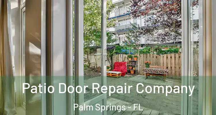  Patio Door Repair Company Palm Springs - FL