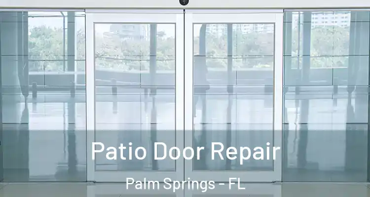  Patio Door Repair Palm Springs - FL