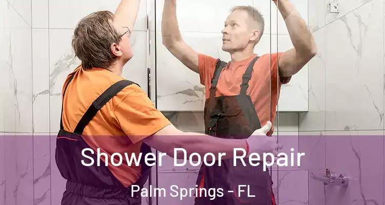  Shower Door Repair Palm Springs - FL