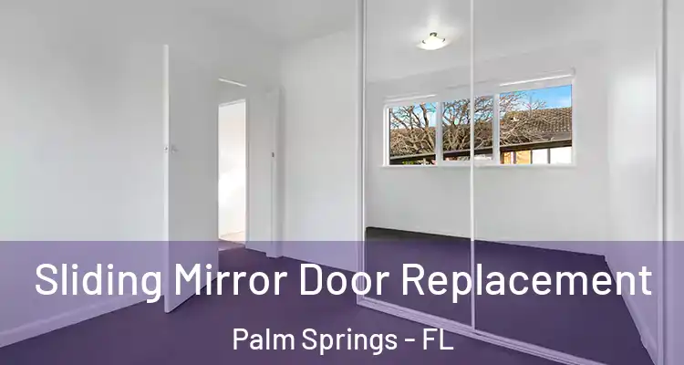  Sliding Mirror Door Replacement Palm Springs - FL